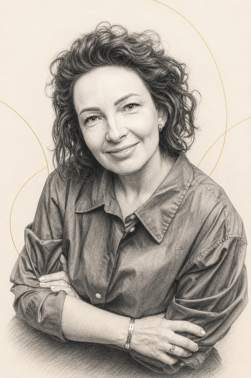 Portret sketch, Giulia Sima